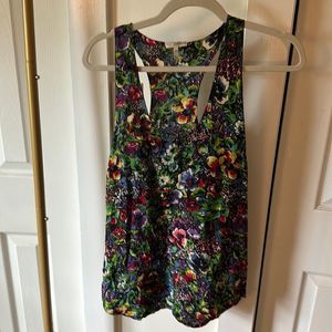 Joie Silk Racerback Top, size M